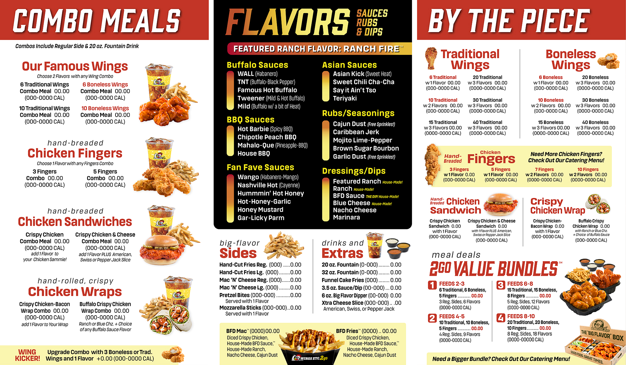 Menu board